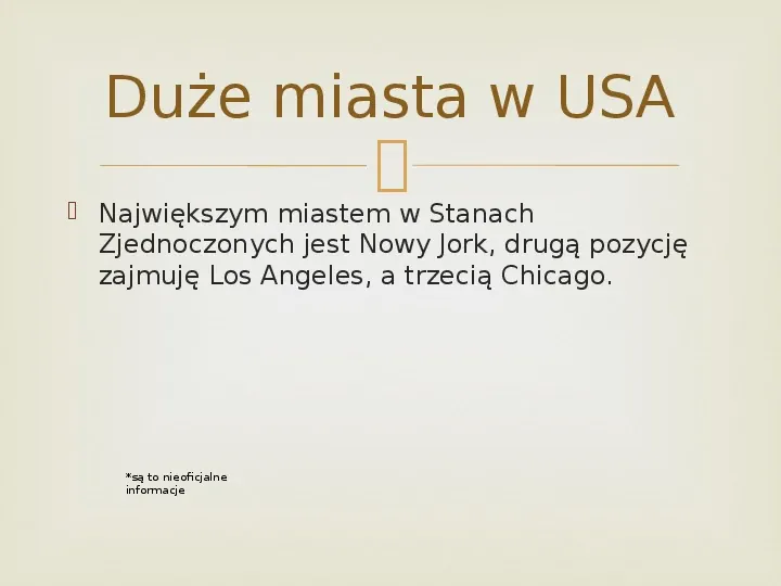 Stany Zjednoczone - Slide 12