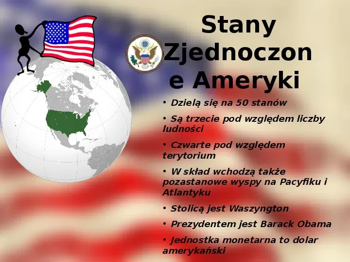 Stany Zjednoczone - Slide 2