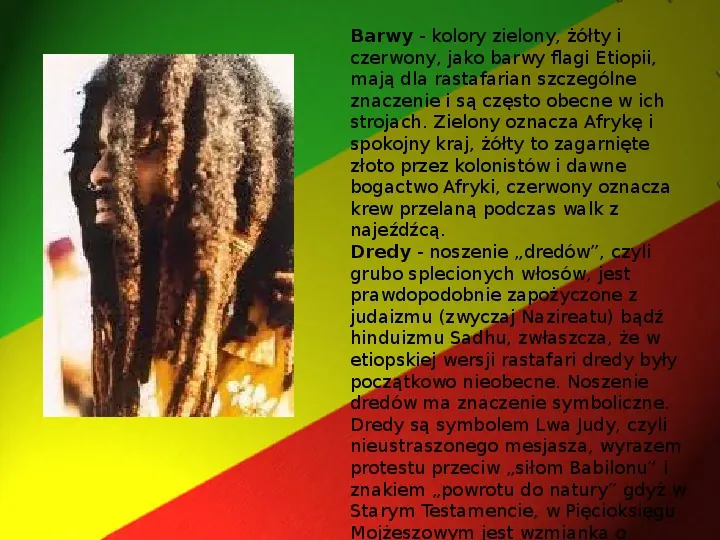 Rastafari - Slide 20