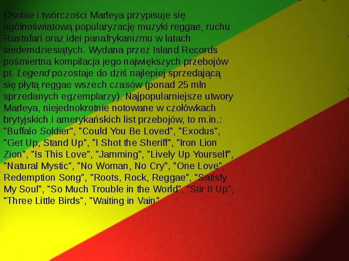 Rastafari - Slide 25
