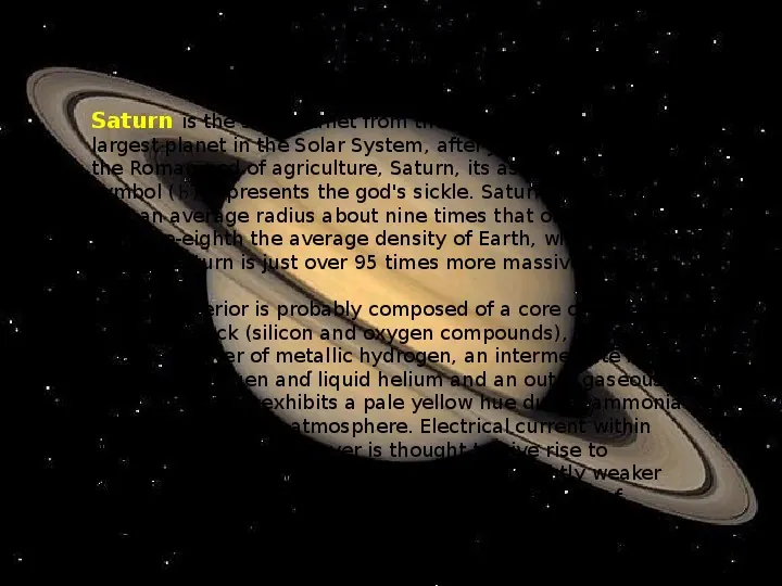 The Solar System - Slide 9