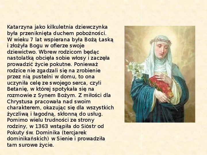 Św. Katarzyna ze Sieny - Slide 3