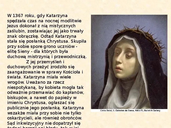Św. Katarzyna ze Sieny - Slide 5