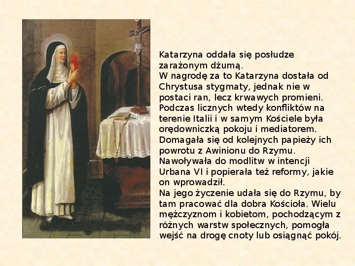 Św. Katarzyna ze Sieny - Slide 6