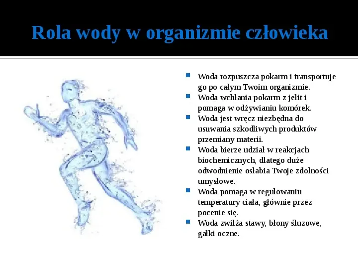 Woda w organizmie człowieka - Slide 7
