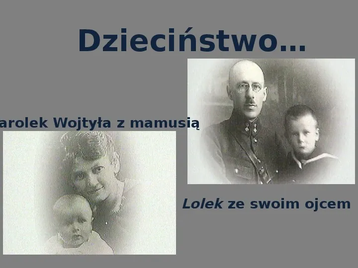 Karol Wojtyła - Droga do świętośći - Slide 2