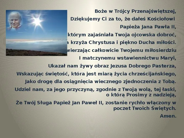 Karol Wojtyła - Droga do świętośći - Slide 28