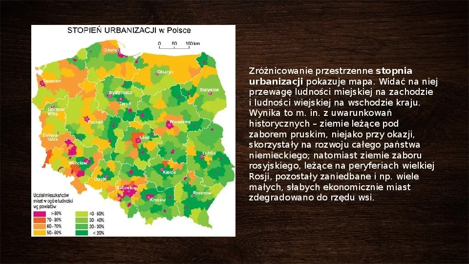 Ludność i urbanizacja - Slide 15