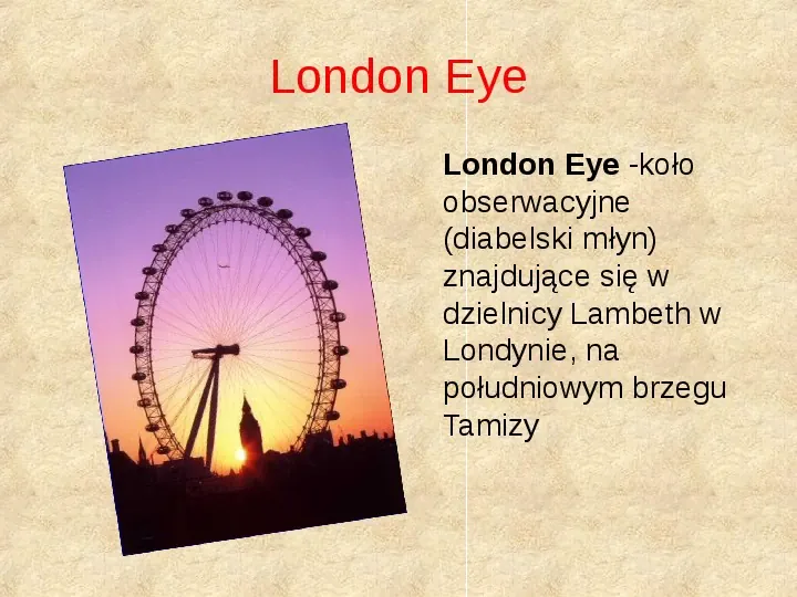 Atrakcje turystyczne Londynu - Slide 11