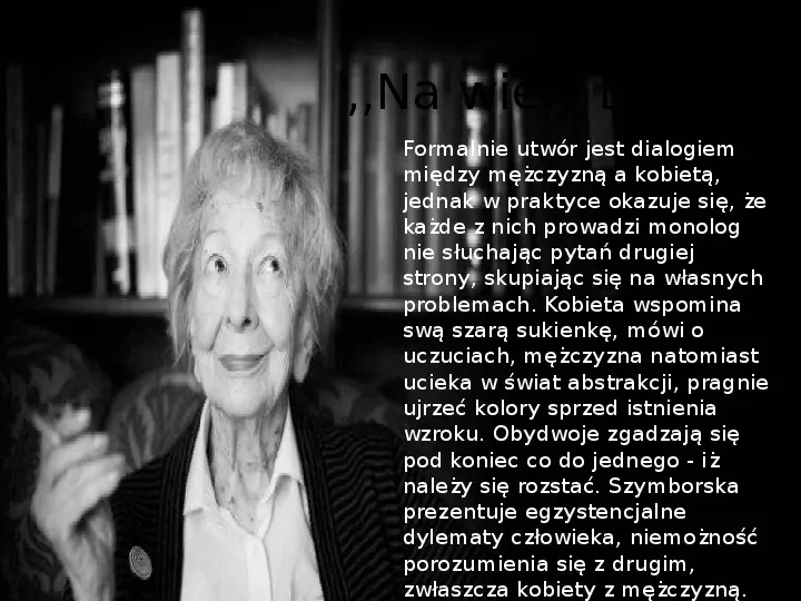 Wisława Szymborska - Slide 19