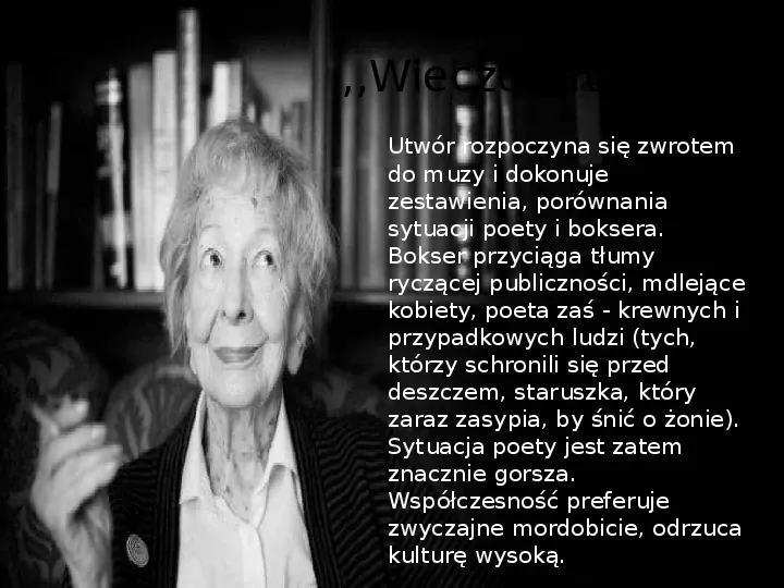 Wisława Szymborska - Slide 25