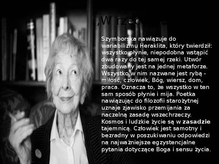 Wisława Szymborska - Slide 27