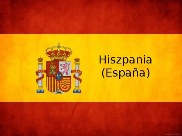 Hiszpania - Slide pierwszy