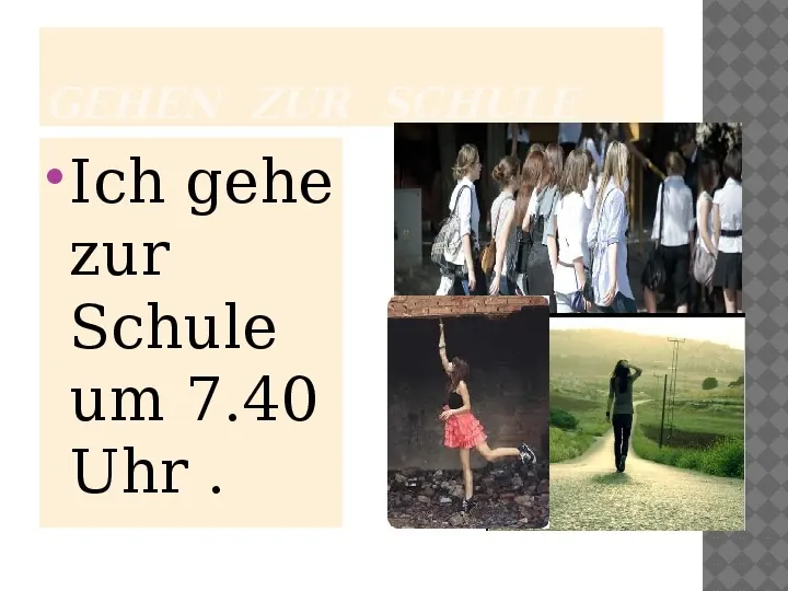 Mój dzień po niemiecku - Slide 7