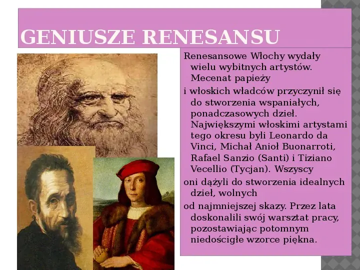 Renesans i Humanizm - Slide 5
