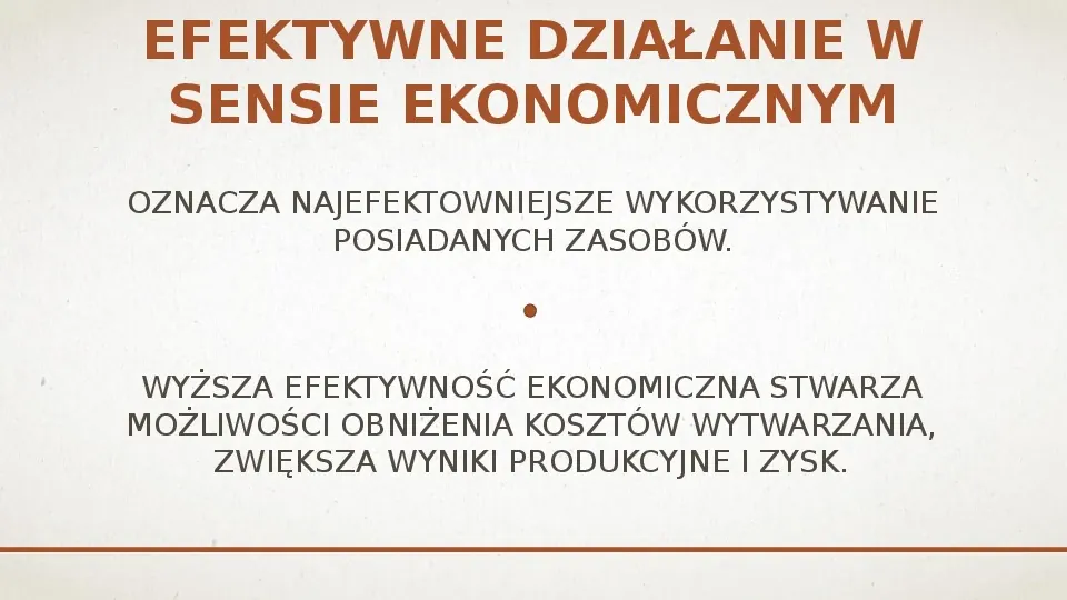 Ekonomiczne podstawy podejmowania decyzji przez producenta - Slide 13
