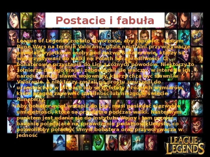 League of Legends - Slide 2