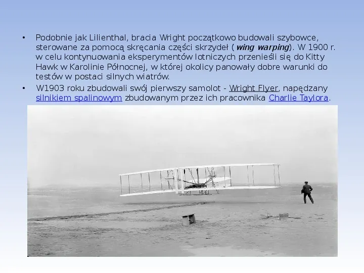 Bracia Wright Samolot - Slide 4