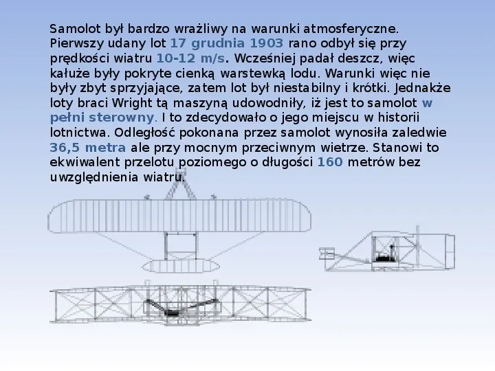 Bracia Wright Samolot - Slide 7