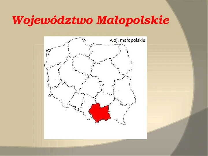 Region Krakowski - Slide 2