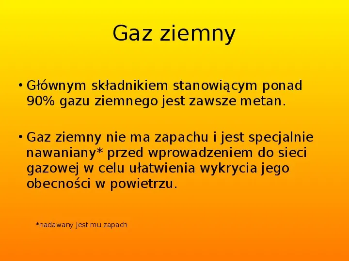 Gaz ziemny - Slide 3