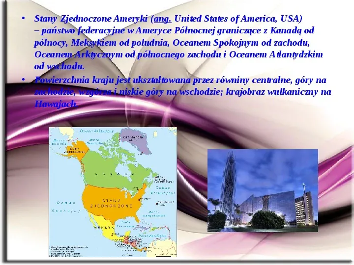 Stany zjednoczone (USA) - Slide 4