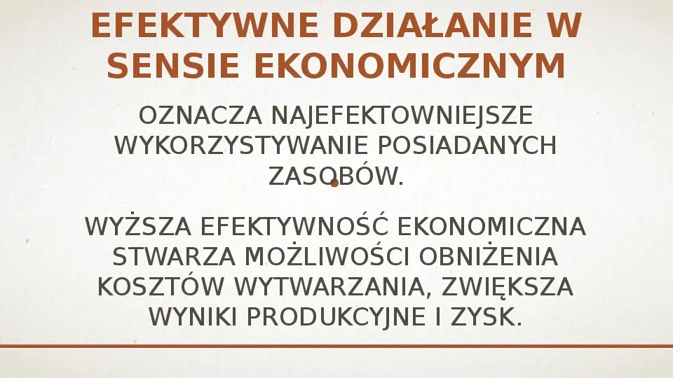 Makroekonomia - Równowaga producenta - Slide 15