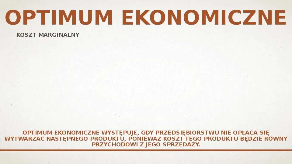 Makroekonomia - Równowaga producenta - Slide 6