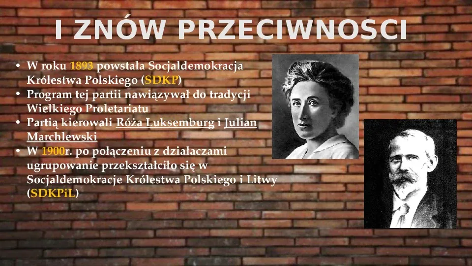 Partie polityczne na ziemiach polskich - Slide 5