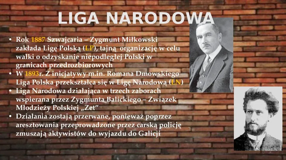 Partie polityczne na ziemiach polskich - Slide 6