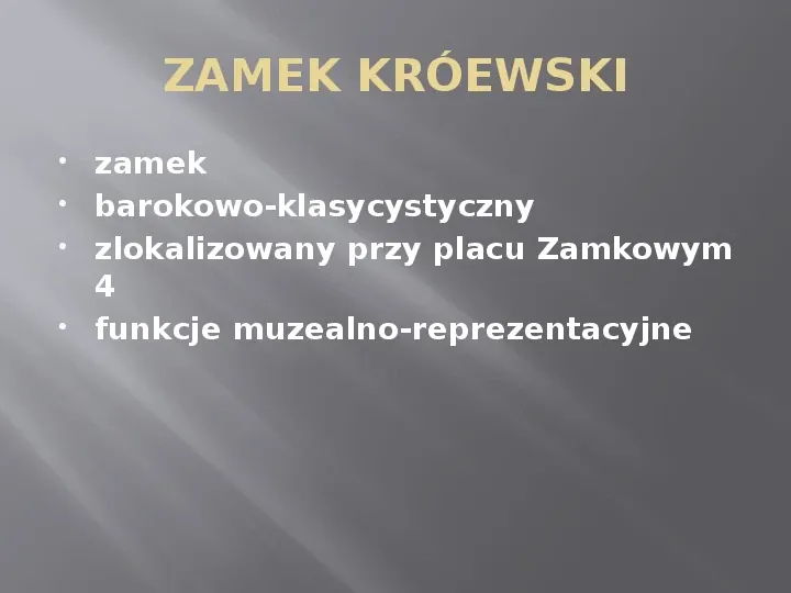 Zabytki Polski - Slide 29