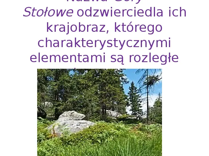 Park Narodowy Gór Stołowych - Slide 3