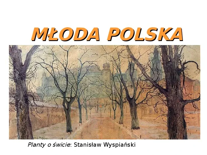 Młoda Polska - Slide 1
