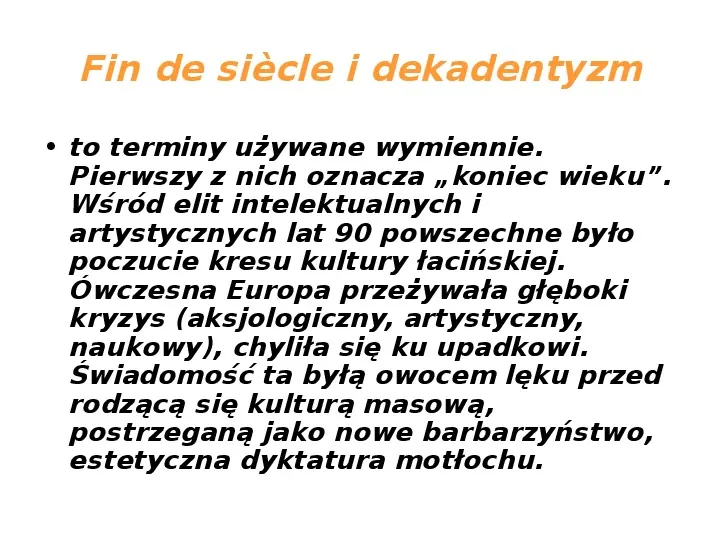 Młoda Polska - Slide 13