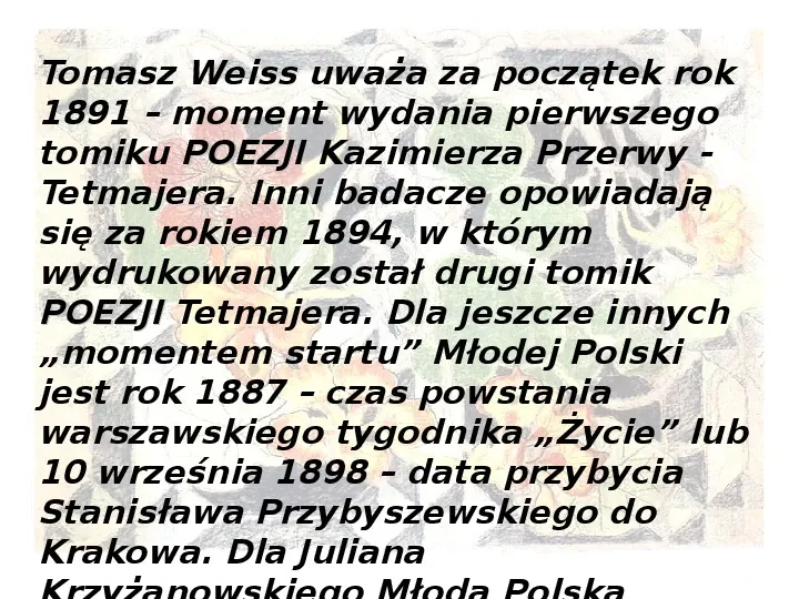 Młoda Polska - Slide 4