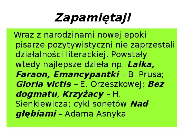 Młoda Polska - Slide 5