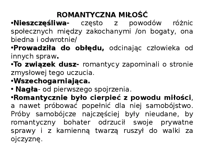 Romantyzm - Slide 18