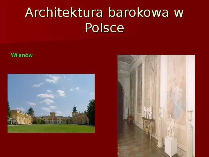 Sztuka barokowa w Polsce i Europie - Slide 36