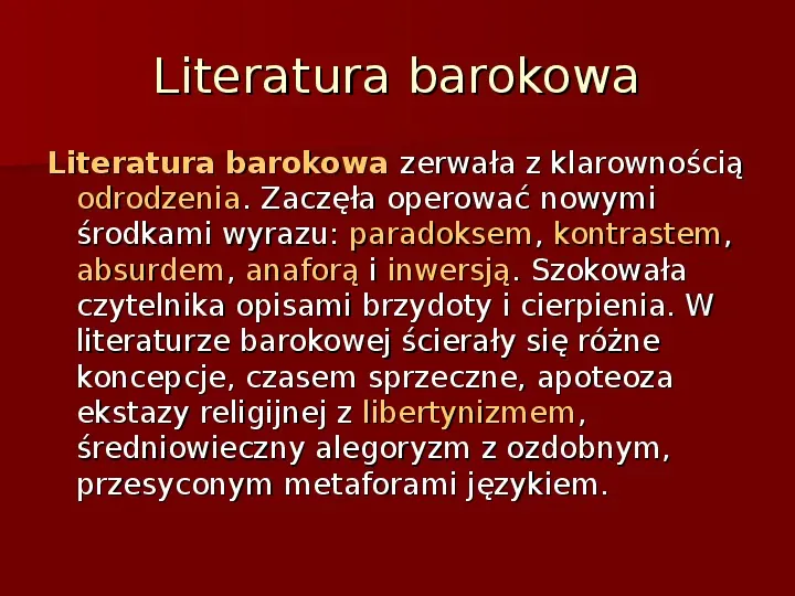 Sztuka barokowa w Polsce i Europie - Slide 40