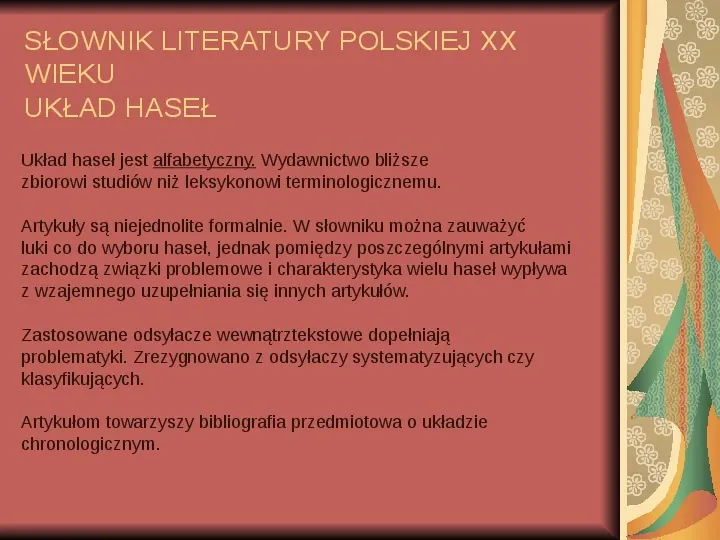 Źródła informacji z dziedziny historii literatury - Slide 67