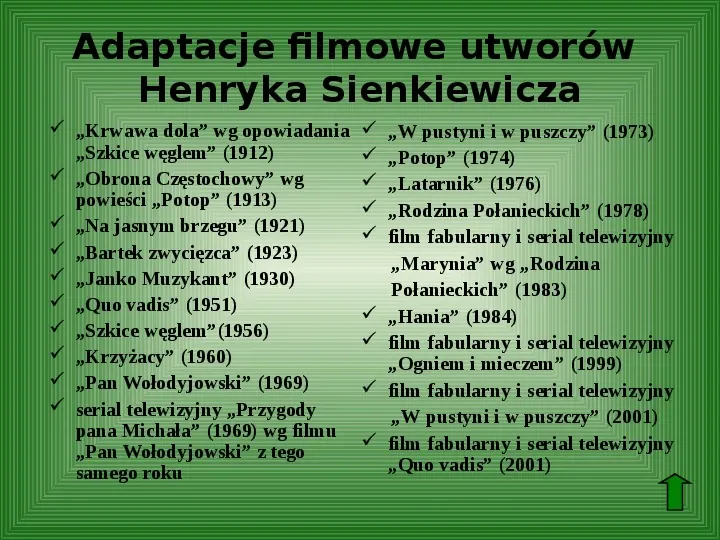 Polscy nobliści w dziedzinie literatury - Slide 14