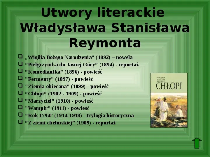 Polscy nobliści w dziedzinie literatury - Slide 33