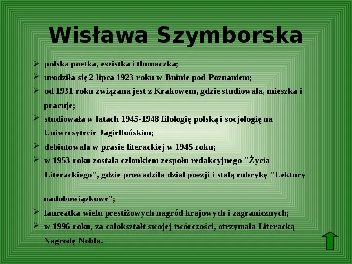 Polscy nobliści w dziedzinie literatury - Slide 64