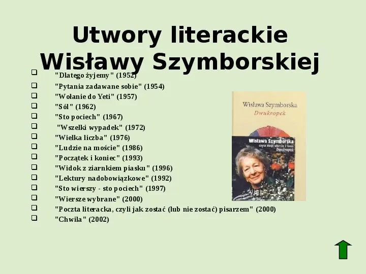 Polscy nobliści w dziedzinie literatury - Slide 65