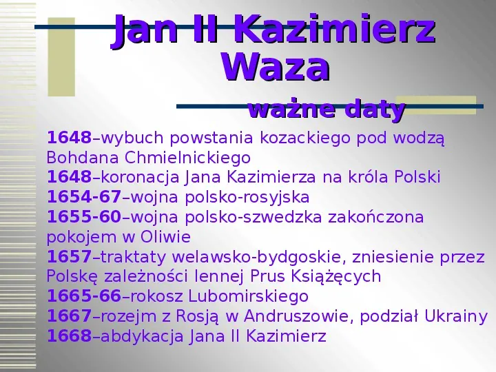 Królowie elekcyjni Polski - Slide 11