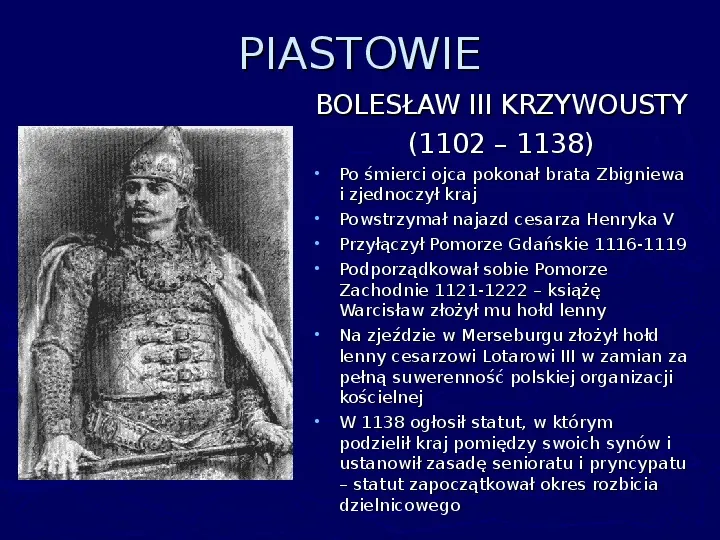 Poczet królów Polski - Slide 10