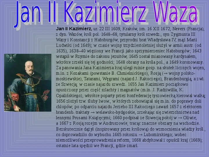 Polscy królowie elekcyjni - Slide 8