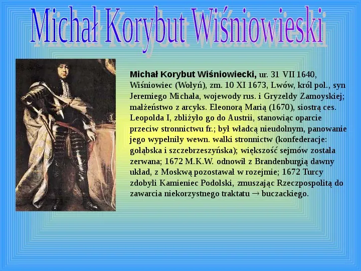 Polscy królowie elekcyjni - Slide 9