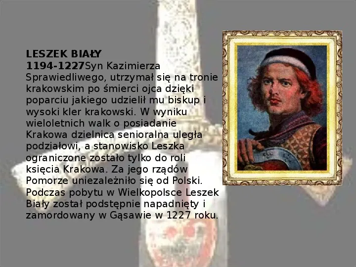 Poczet Królów Polskich - Slide 25