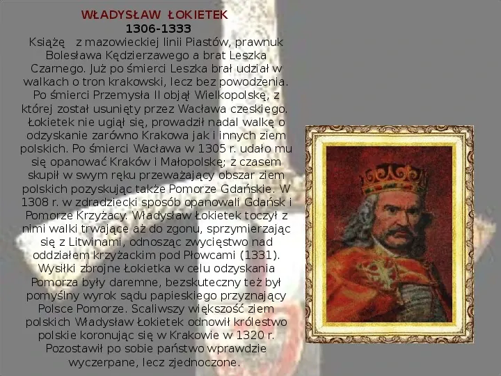 Poczet Królów Polskich - Slide 39